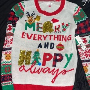 Christmas sweater new in perfect condition